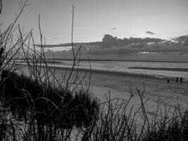 Spiekeroog island in germany photo