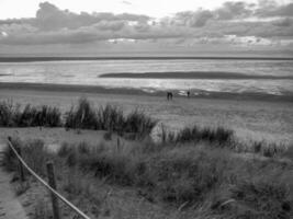 Spiekeroog island in germany photo