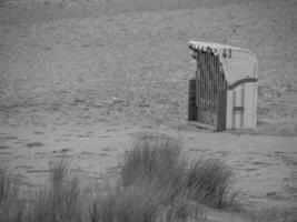 The island of Spiekeroog in the north sea photo