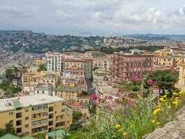 the city of Naples in italy photo