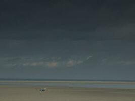 the beach of Borkum photo