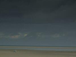 the beach of Borkum photo