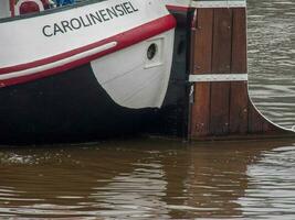 Carolinensiel at the north sea in germany photo