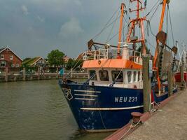 the harbor of Neuharlingersiel photo