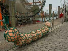 the harbor of Neuharlingersiel photo