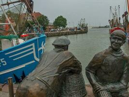 el puerto de neuharlingersiel foto