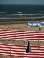 De Haan at the north sea in Belgium photo