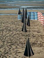 De Haan at the north sea in Belgium photo