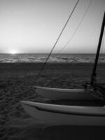 De Haan at the north sea in Belgium photo