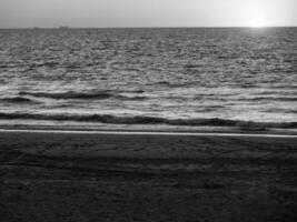 De Haan at the north sea in Belgium photo