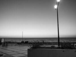 De Haan at the north sea in Belgium photo