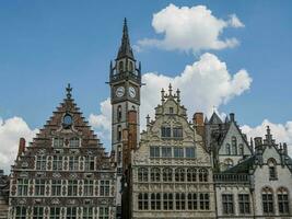 the city of Gent in Belgium photo