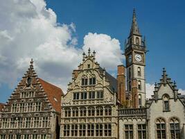 the city of Gent in Belgium photo