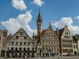 the city of Gent in Belgium photo