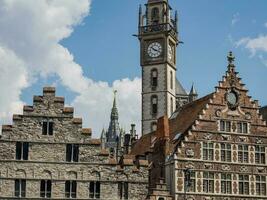 the city of Gent in Belgium photo