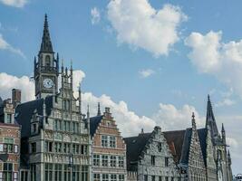 the city of Gent in Belgium photo