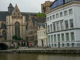 the city of Gent in Belgium photo