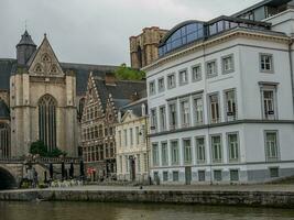 the city of Gent in Belgium photo