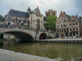 the city of Gent in Belgium photo