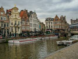 the city of Gent in Belgium photo