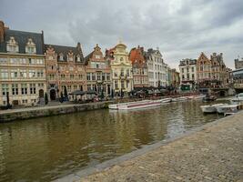 the city of Gent in Belgium photo