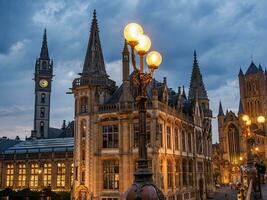 the city of Gent in Belgium photo