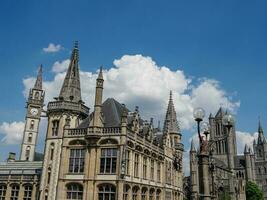 the city of Gent in Belgium photo