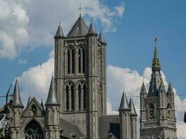 the city of Gent in Belgium photo