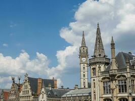 the city of Gent in Belgium photo