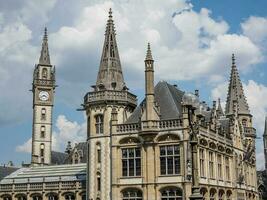 the city of Gent in Belgium photo