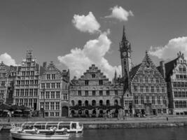 the city of Gent in Belgium photo