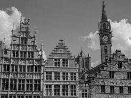 the city of Gent in Belgium photo