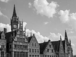 the city of Gent in Belgium photo