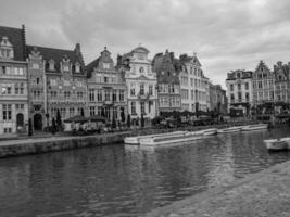 the city of Gent in Belgium photo