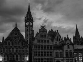 the city of Gent in Belgium photo