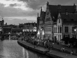 the city of Gent in Belgium photo