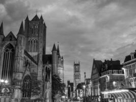 the city of Gent in Belgium photo