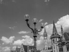 the city of Gent in Belgium photo