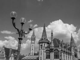 the city of Gent in Belgium photo