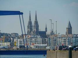 the city of Oostende and the belgian coast photo