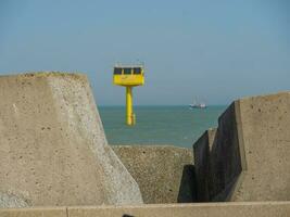 the city of Oostende and the belgian coast photo