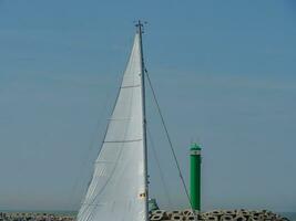 the city of Oostende and the belgian coast photo