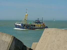 the city of Oostende and the belgian coast photo