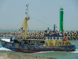 the city of Oostende and the belgian coast photo