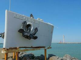 the city of Oostende and the belgian coast photo