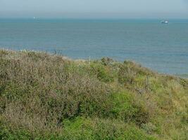 the city of Oostende and the belgian coast photo