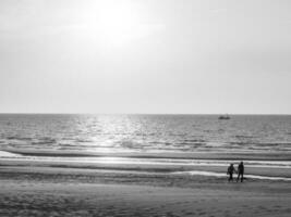 el ciudad de Ostende y el Belga costa foto