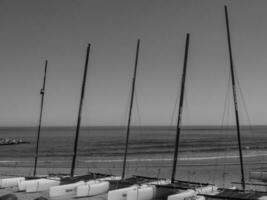 el ciudad de Ostende y el Belga costa foto