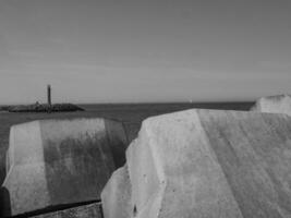 the city of Oostende and the belgian coast photo