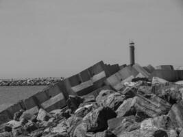 the city of Oostende and the belgian coast photo